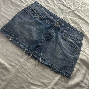 Hurley Blue Denim Skirt